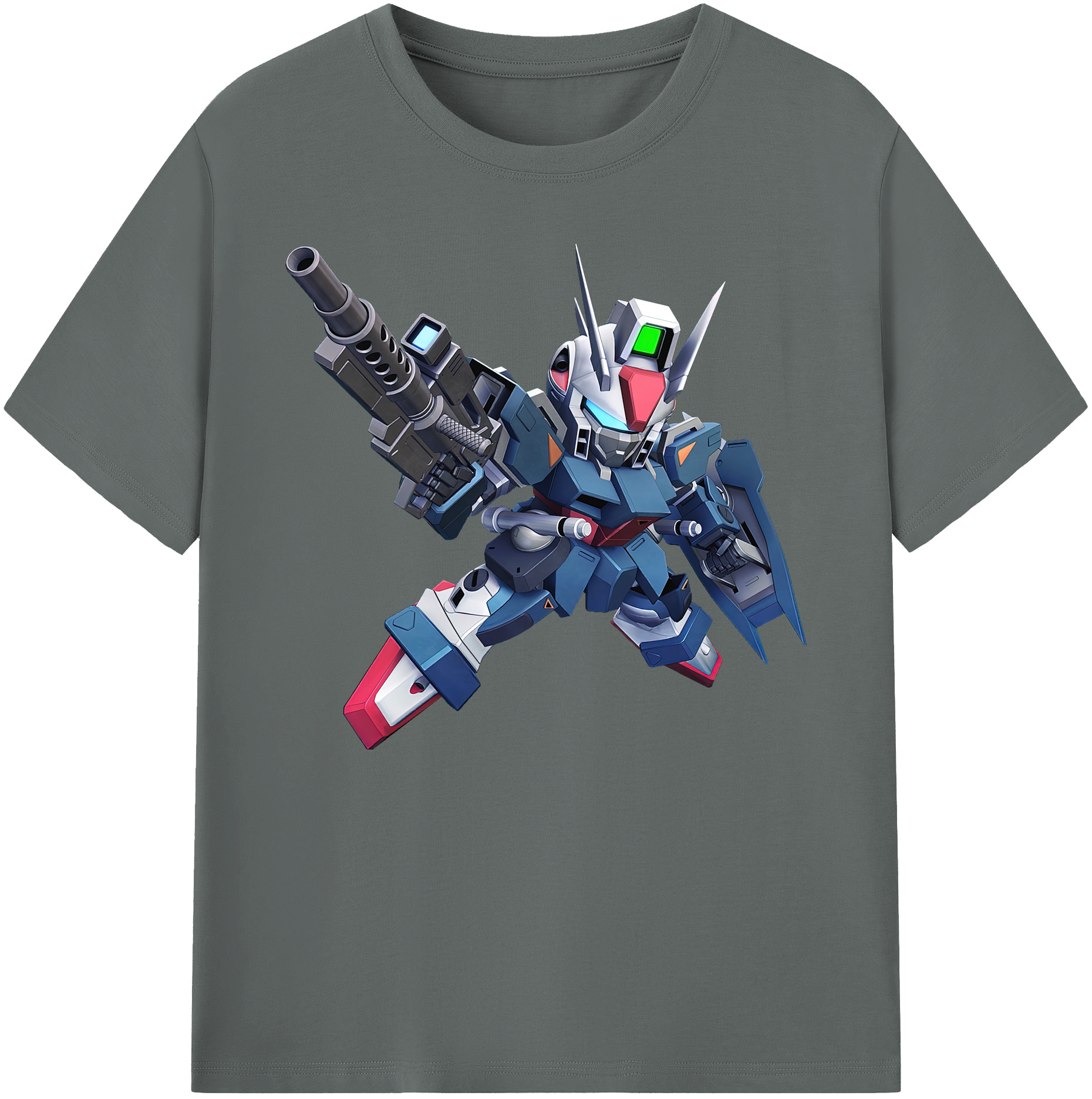 （画像用） 機動戦士ガンダム Mobile Suit Gundam 綿100％ メンズ半袖Tシャツ｜肌触りやわらか＆通気性